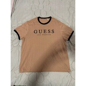 Guess Logo Brown T-Shirt
